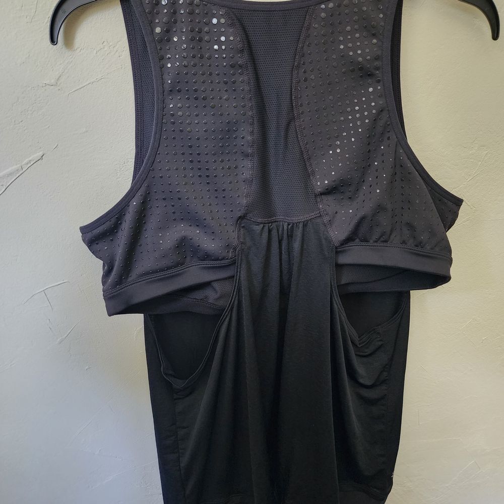 Athleta Black Tank Top Size XL - Picture 4 of 4